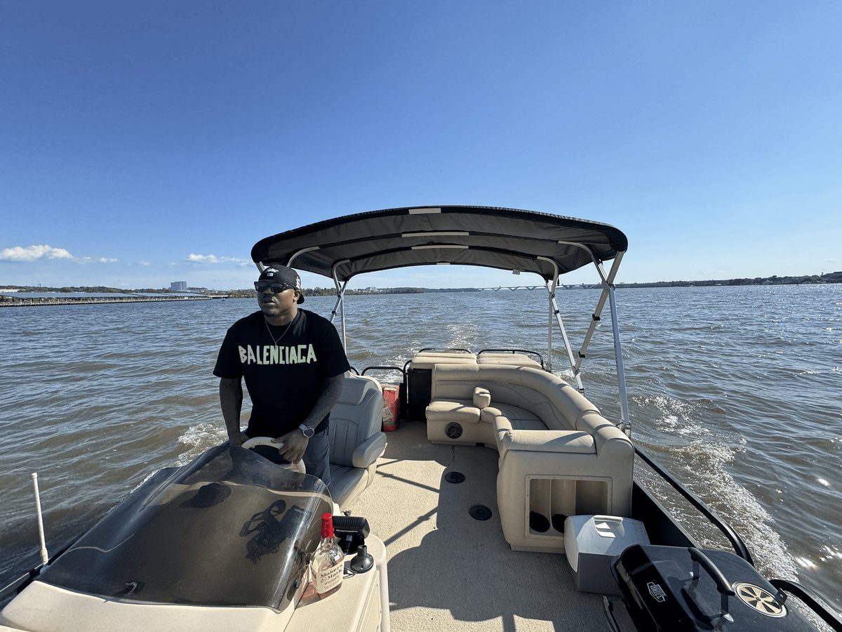 Captain at the helm